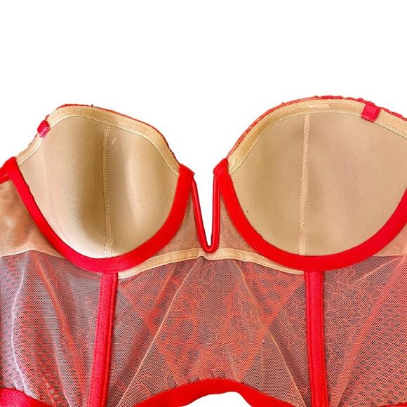 Victoria's Secret Strapless Sans Bralette Women's Size 34C Corset Style - Picture 6 of 9